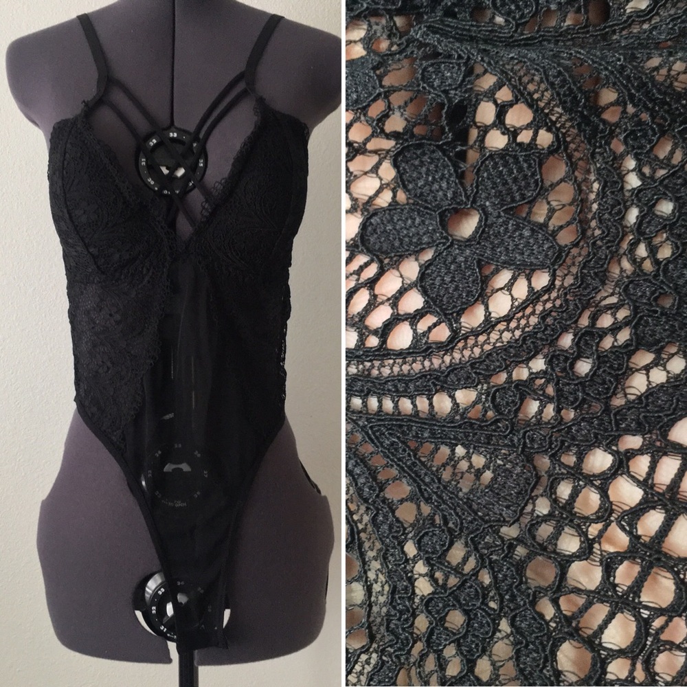 Sexy Lace Bodysuit / Lace Teddy
